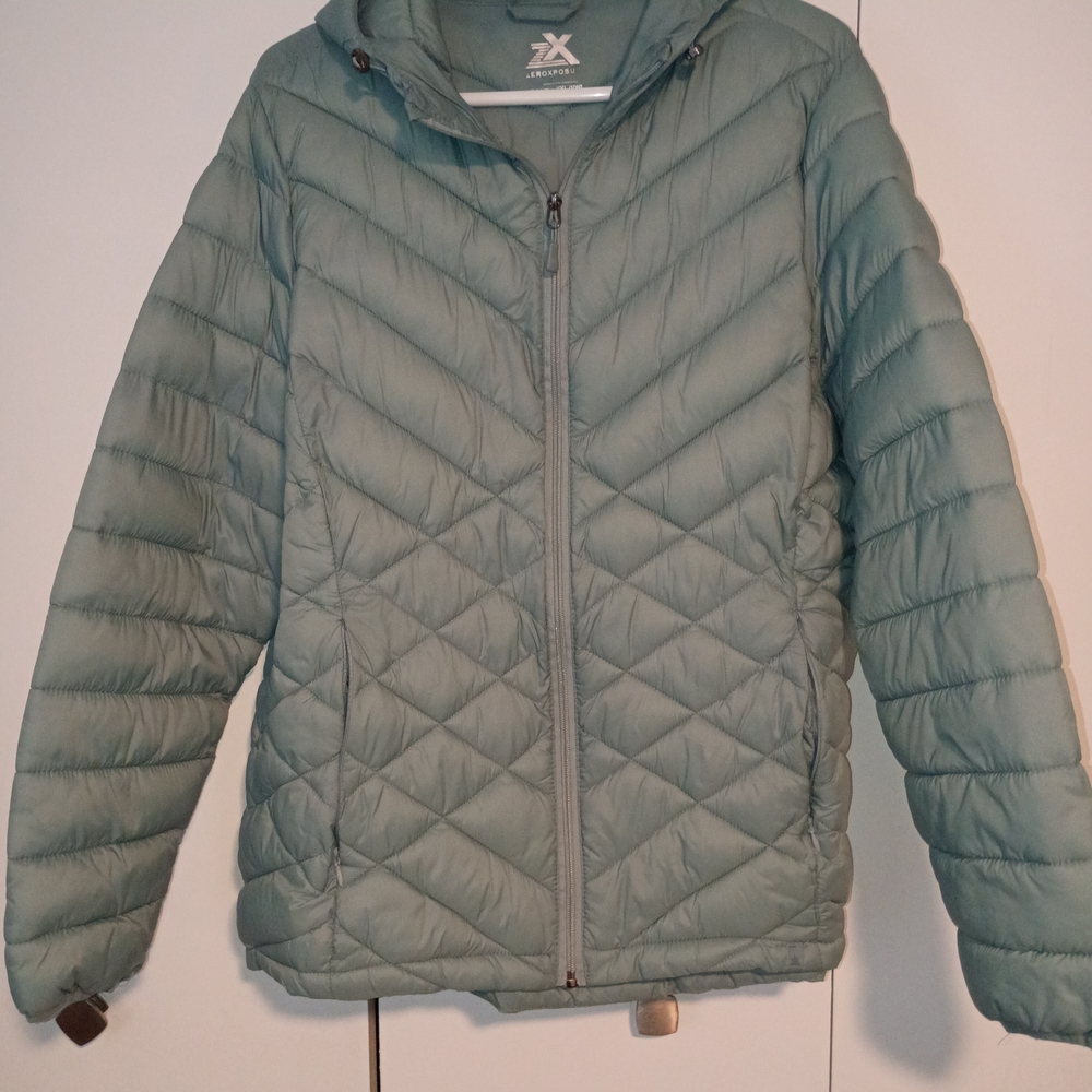 ZeroXposur Women's Sky Blue Puffer Jacket